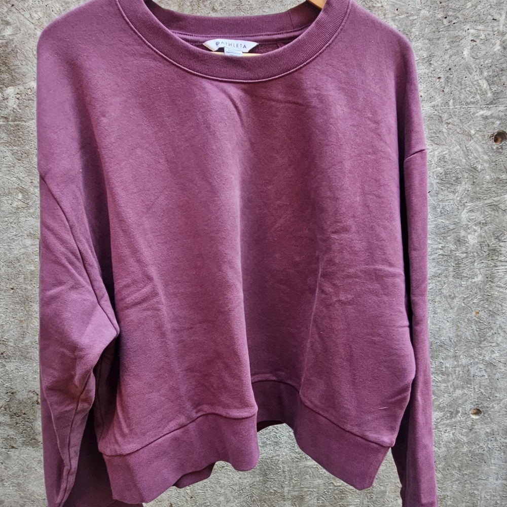 Athleta Maroon Sweatshirt